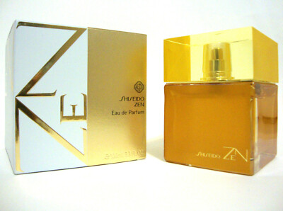 Shiseido ZEN Perfume Edp Gold Bottle Women 100ml 3.3 fl oz nib | eBay