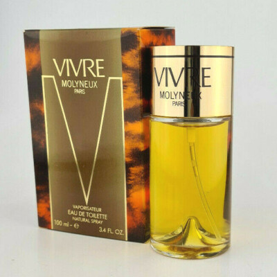 (99,99EUR/100ML) VINTAGE MOLYNEUX VIVRE WOMAN 100ML EAU DE TOILETTE SPRAY NEU