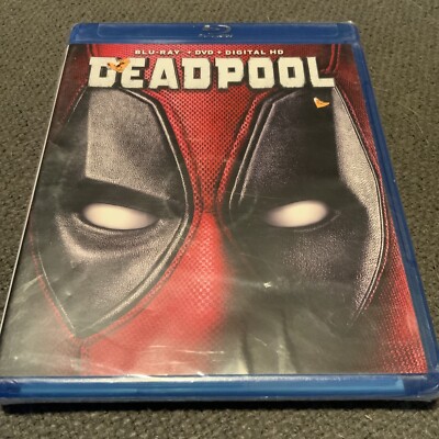 Deadpool Blu-ray/DVD/Digital Combo 2015 Ryan Reynolds New/Sealed ...