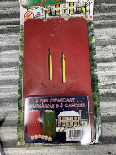 Luces guía Luminarias 6 bolsas ignífugas con velas luminarias vintage 1995 - Imagen 1 de 2
