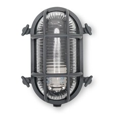 Outdoor Bulkhead Wall Light Outside Garden Nautical Security Lighting IP64 Rated