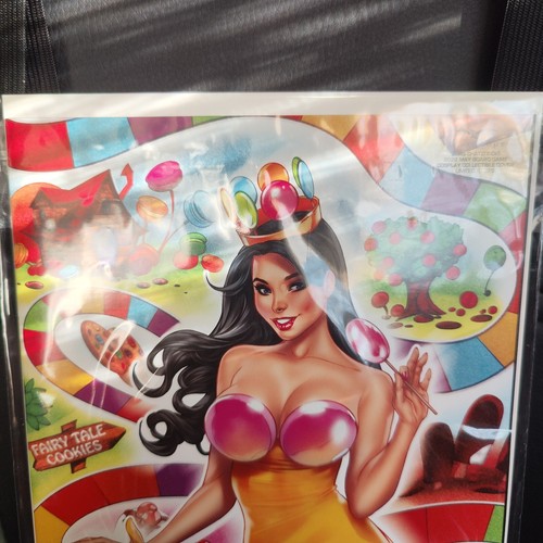 GRIMM FAIRY TALES #58 ELIAS CHATZOUDIS 2022 Board Game Variant LE 375 Zenescope - Picture 2 of 5