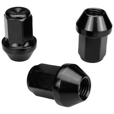 20 Radmuttern SCHWARZ Mutter Ford Focus Fiesta Kasten Van Fusion C-Max II Cougar