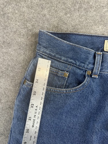 L.L. Bean Jeans Men's Size 4 Reg Denim Blue Original Fit Jeans - Picture 5 of 10
