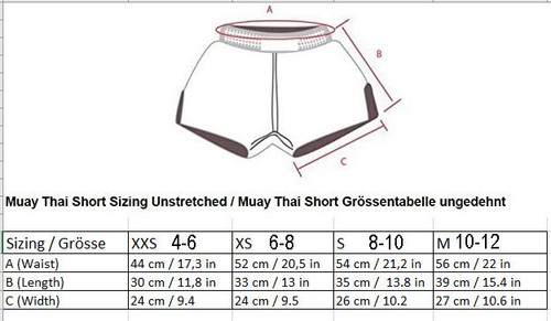 Red Kids Muay Thai Shorts - Perfect Fit & Stylish MMA Boxing SIZE XXS Thailand - Picture 2 of 2
