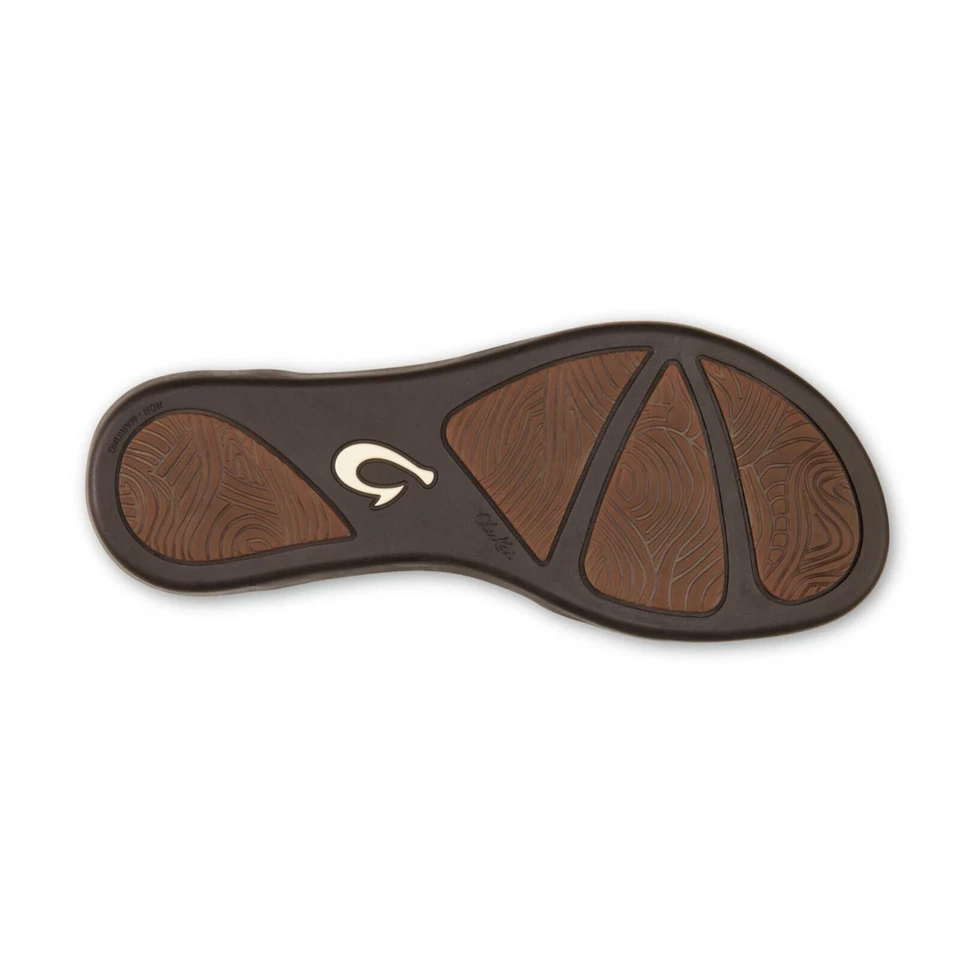 OluKai Upena Brown Leather Sandals Quick-Dry Water Resistant Women' Sz 5/7/10/11 - Image 3 of 4