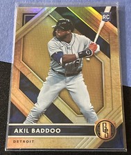 2021 Panini Chronicles Gold Standard Akil Bassoon Rookie RC SP #3 Detroit Tigers