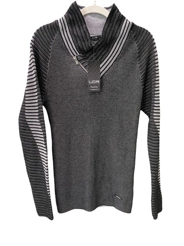 Thermal Sweater Pullover Zip Neck 