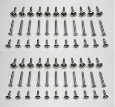 New Set Of 66 Chrome Restoration Screws For Old Schoolclassic Vehicles