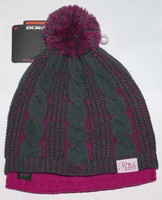 Ride Snowboards Twofer Women's Olive/magenta Beanie Hat Sz Os Ride Snowboards Twofer Women's Olive/magenta Beanie Hat Sz Os