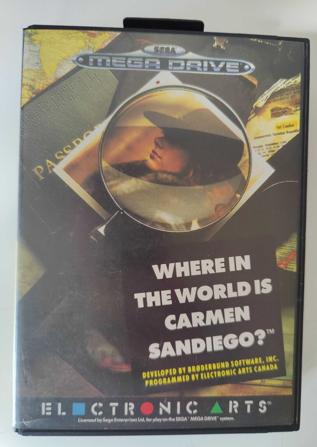 Where in the World is Carmen Sandiego? - Sega Mega Drive | Megadrive - EA PAL