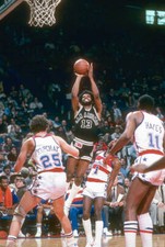 James Silas of the San Antonio Spurs Basketball 1980 Photo 4