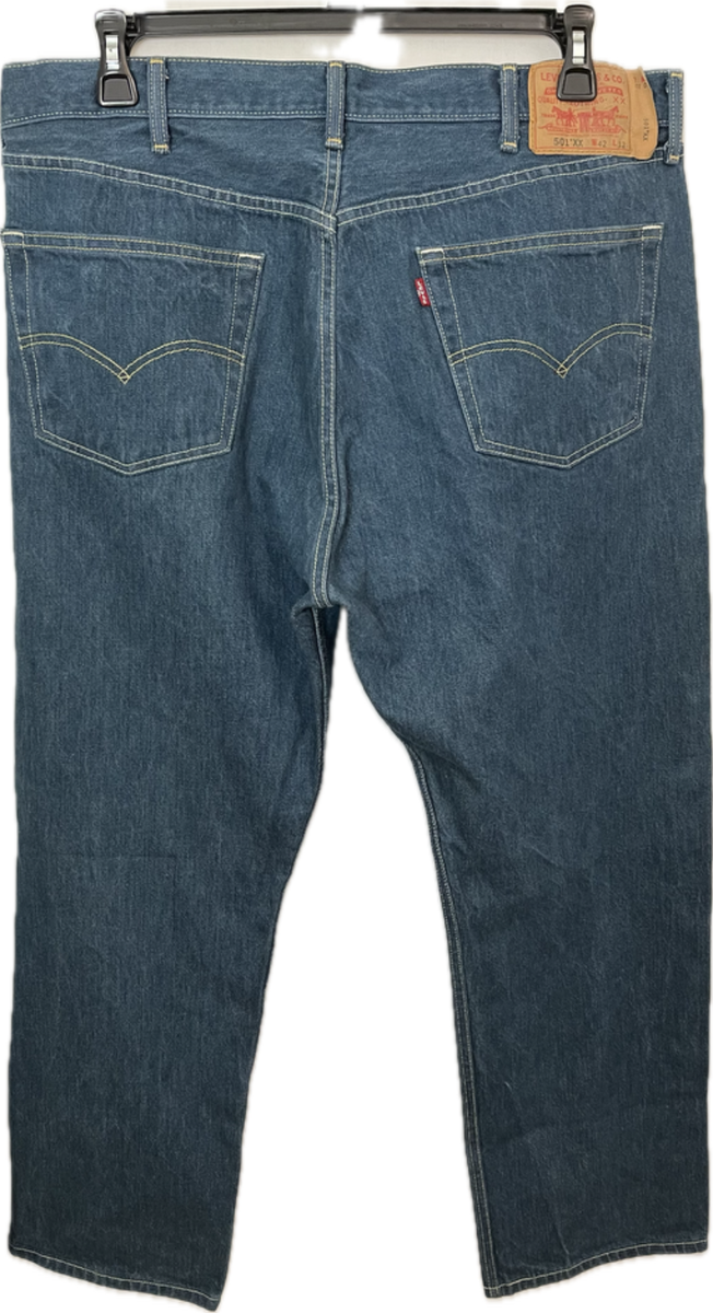 Levi Strauss & Co. 501 ストレートデニム W42 L32 Levi Strauss 501XX Men's Jeans Straight Pants Button Fly W42 L32