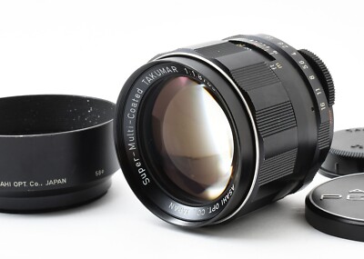 PENTAX - ❄銘玉 Super-Multi-Coated TAKUMAR 85mm F1.8 TOP MINT w/Hood ] Pentax Super Multi Coated Takumar SMC 85mm
