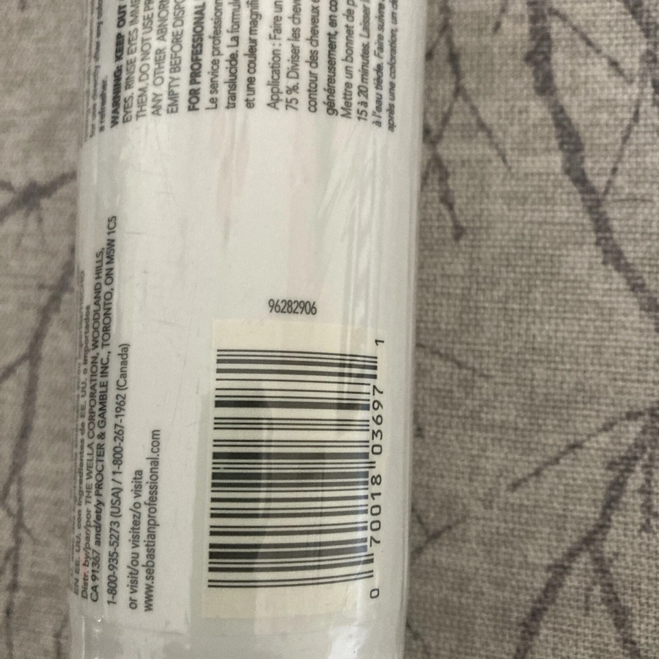 Revitalizador de color Sebastian Cellophanes (azul zafiro) 10,1 oz. Nuevo precintado Foto 4 de 4