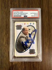 Brian Baumgartner Signed ‘The Office’ Uno Card  Autographed PSA ‘Kevin Malone’