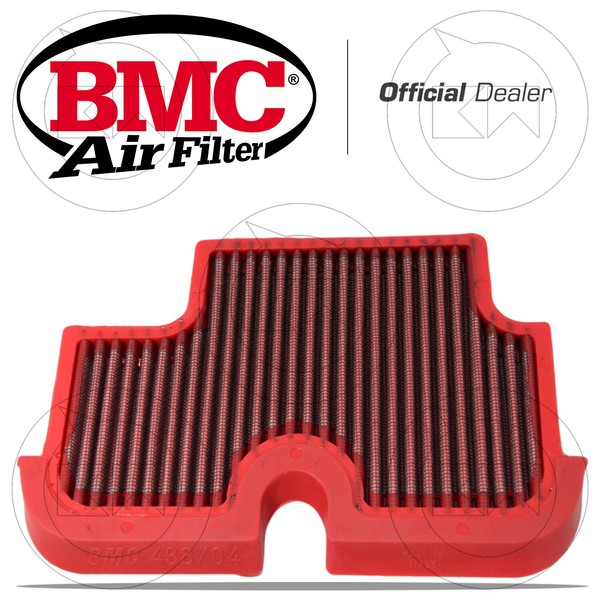 Luftfilter Bmc FM438/04 Sport Waschbar Motorrad Kawasaki Kle 650 Versys 2014-image