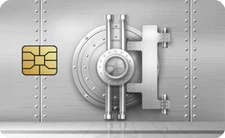 Steel Safe | Credit Card Cover | Credit Card Skin | Credit Card Sticker