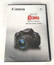 Canon DVD: EOS Rebel Digital Cameras Instructional Video - 0184W177 SEALED