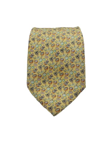 Vineyard Vines Tie Martha's Vineyard Tropical Palm Tree Vacation 60" x 3.75" - Picture 3 of 11
