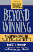 Beyond Winning: Negotiating To Create Value In Deals And Disputes By Robert H. M on sale Beyond Winning: Negotiating To Create Value In Deals And Disputes By Robert H. M on sale