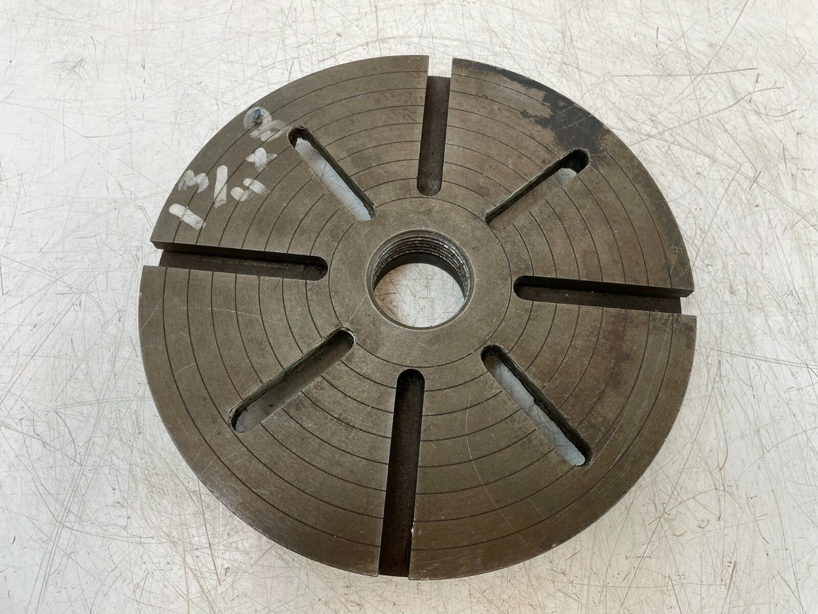 9" / 230mm Threaded Face Plate Adapter Collar 13/4" x 8 tpi 21/