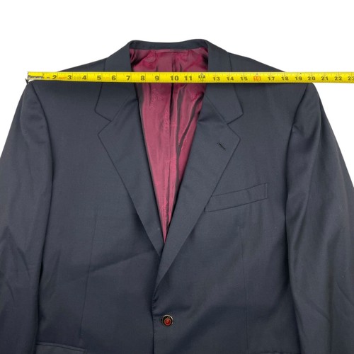 Brioni Men's Traiano 100% Wool Brioni Gold Buttons Blazer Navy • Italy • 48S - Picture 8 of 12
