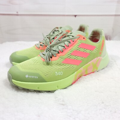 Adidas Terrex Agravic Flow 2.0 Gore-Tex \'Pulse Lime Turbo\' - H03182 Adidas Terrex Agravic Flow 2 review: a stiff trail shoe for  main image 4