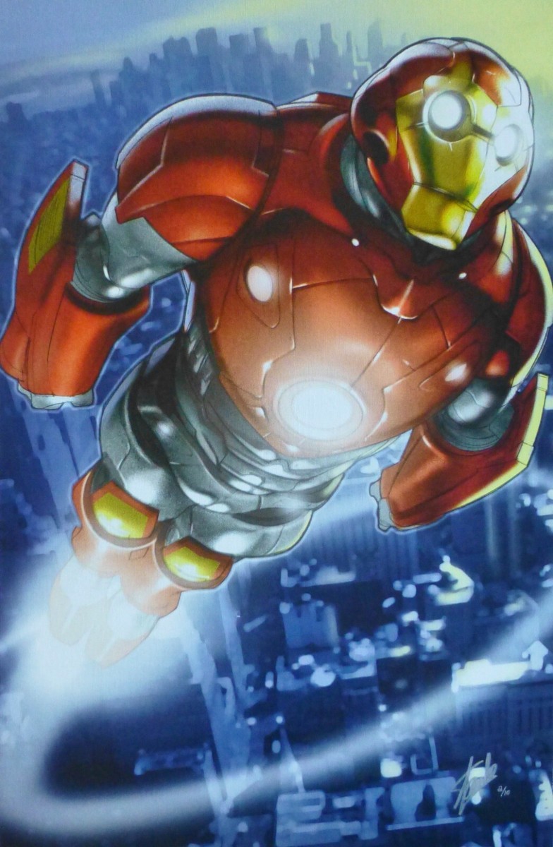 2013 Iron Man 3 sketch Stan Lee signed