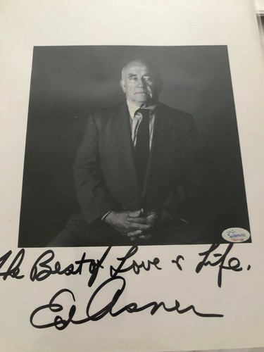 ED ASNER - Autogramm signed Photo "The best of Love & Life" - IPI AUTHENTICATED - Bild 1 von 4