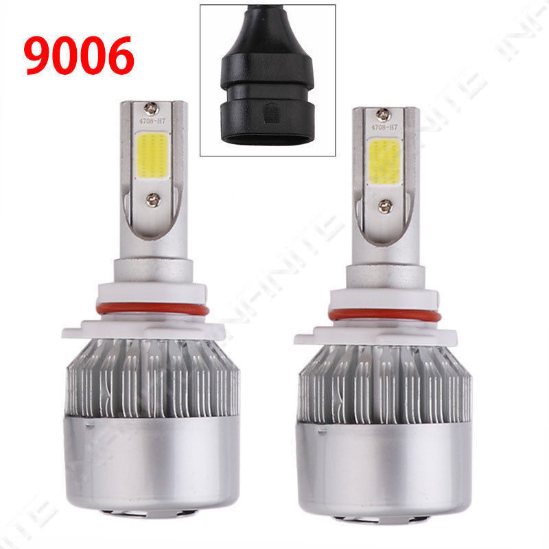 For Chevrolet S10-Pickup 2001-2000  LED Headlight Kit Bulbs Car Front 9005 9006