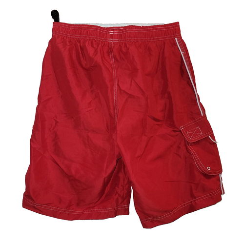 Neu Lifeguard Guard S rot Badehose Shorts WATERPRO Mesh gefüttert Tasche Pool Beac - Bild 9 von 14