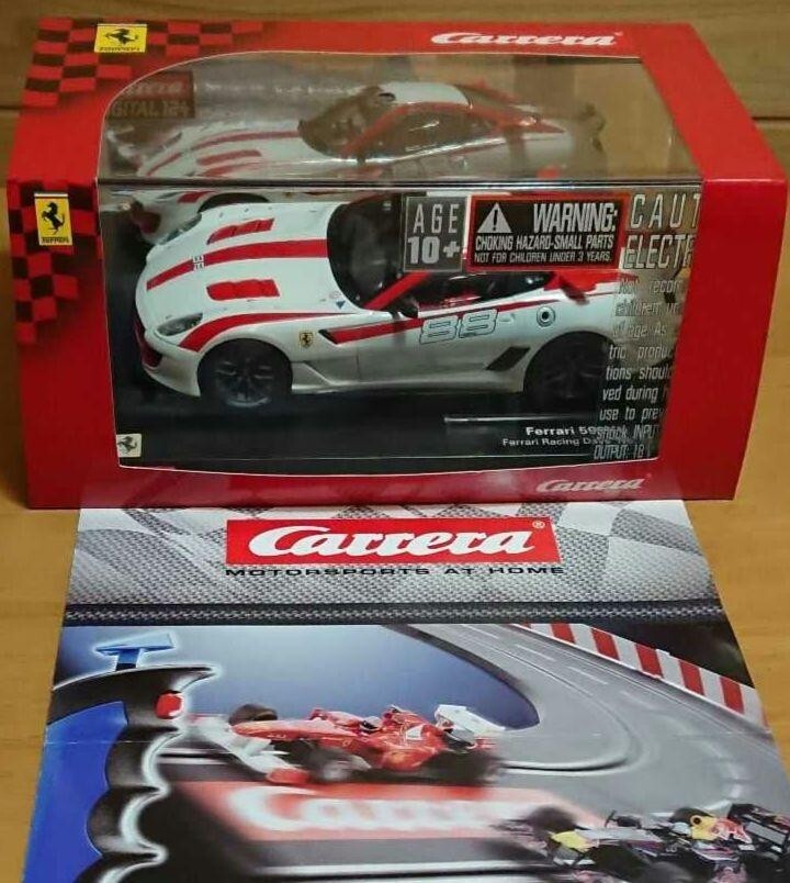 カレラ デジタル124スロットカー 1/24 Ferrariフェラーリ599XX 1 / 20 Carrera Digital 124 Slot Car 1/24 Ferrari 599XX Used