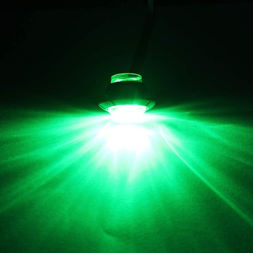 10x 3/4" Bullet Round Smoked LED Side Marker Lights for Boat Trailer Truck 12V - Picture 12 of 14