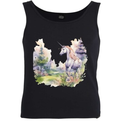 Tank Top Einhorn Fabelwesen Pferd Märchen Unicorn Kuscheltier Traumland 402283s