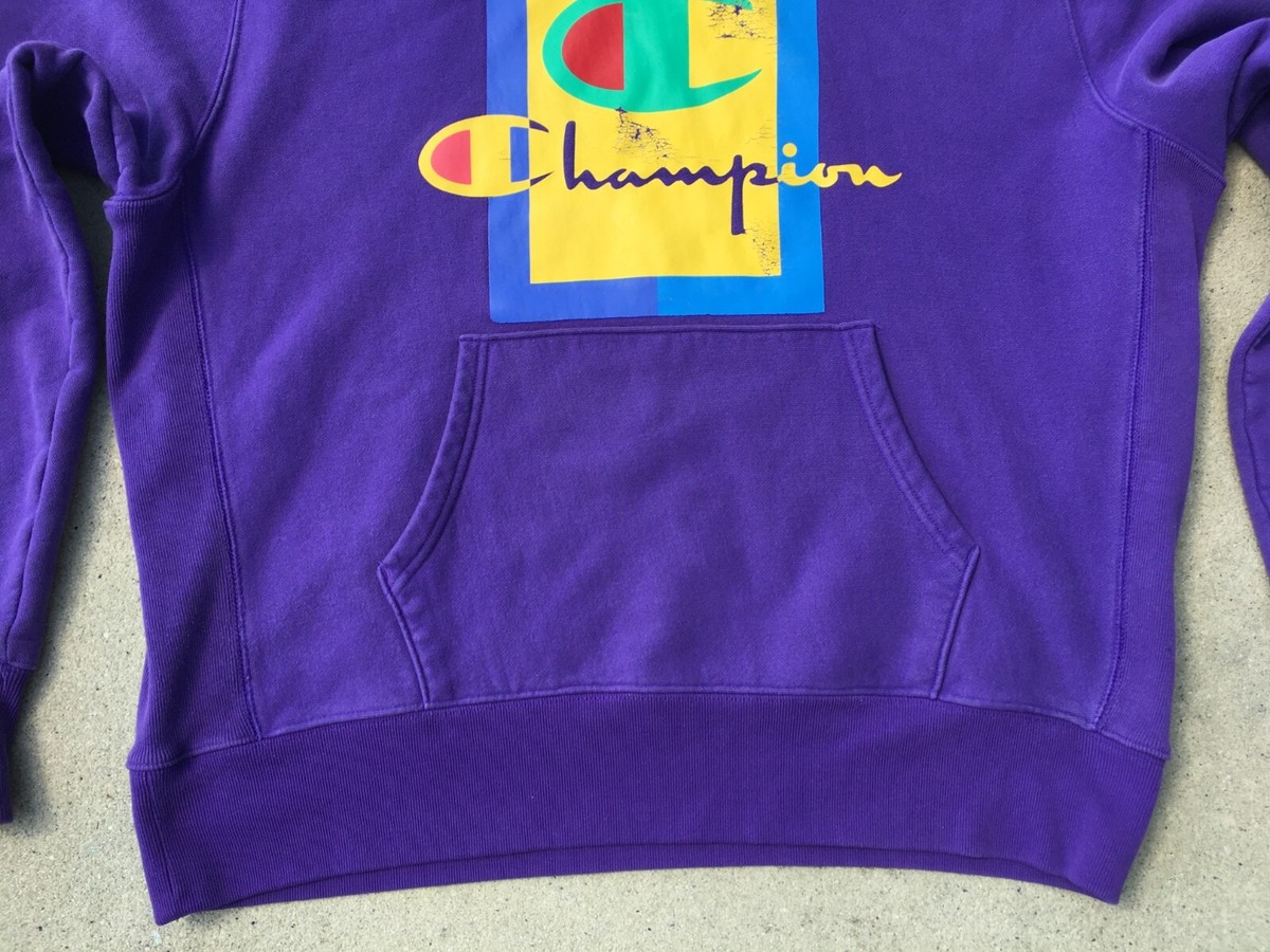 Champion Reverse Weave Hoodie Sweatshirt Vintage 90's Men's