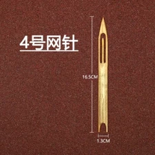 Netting Needle Shuttle 4# Bamboo Fishing Net Repair Line Kit Mending Tool