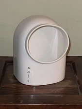 Ovation by Wade England White Porcelain Large Salt Pig Dispenser EUC