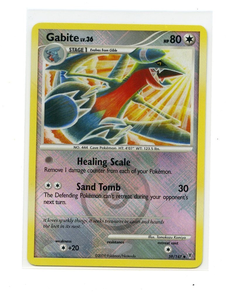 Gabite Reverse Holo  - 59/147 - Championship Promo Platinum Supreme Victor NM/LP