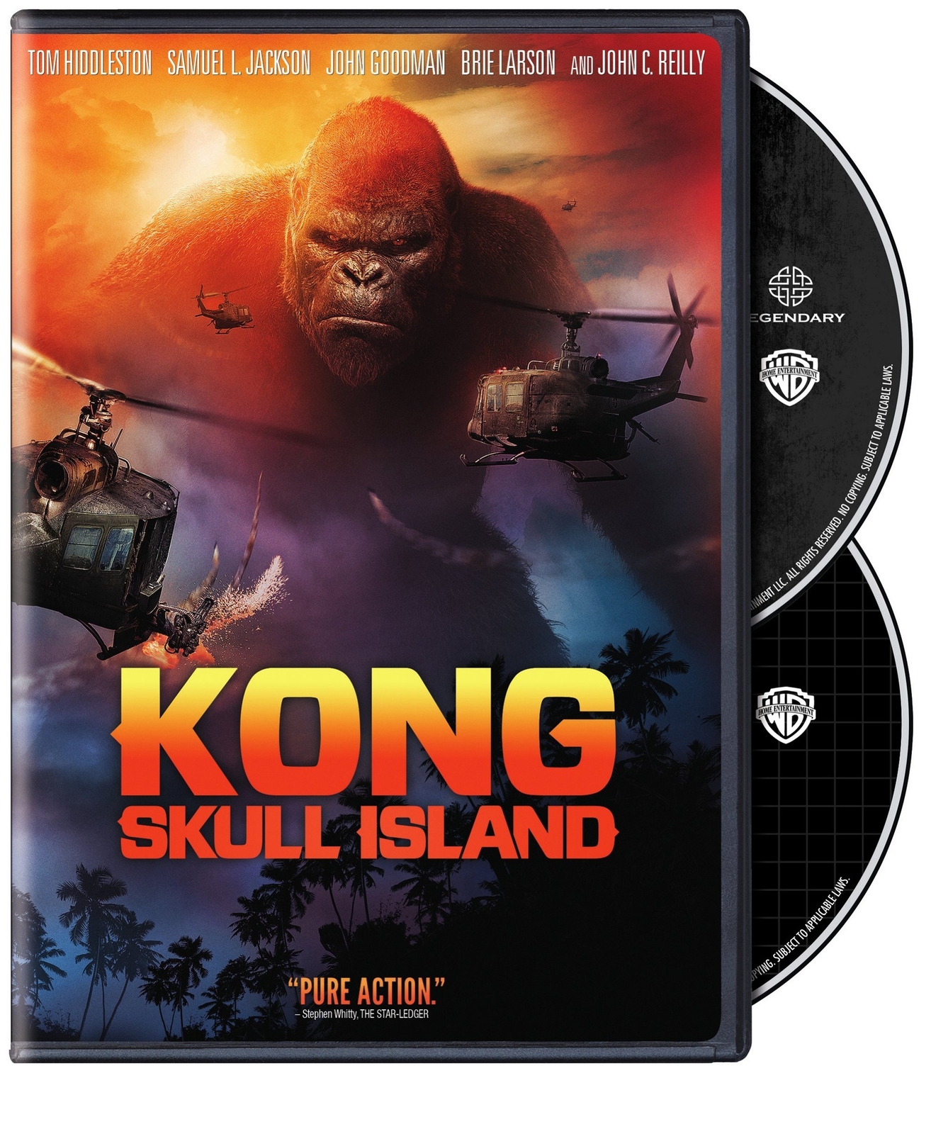 KONG: SKULL ISLAND: SE (DVD) Tom Hiddleston Samuel L. Jackson John Goodman