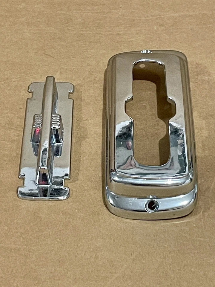 1956 CADILLAC 6 WAY POWER SEAT CONTROL SWITCH CHROME BEZEL SERIES 60 62 NICE! - Image 4 of 4