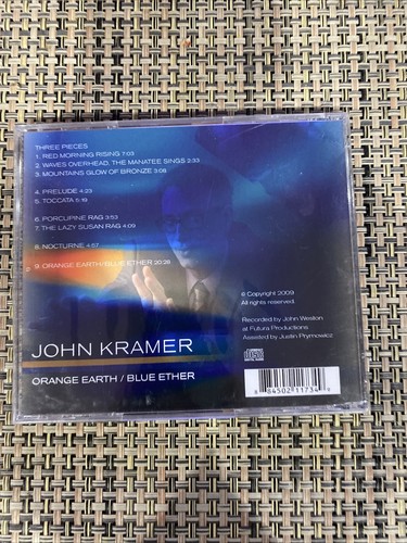 John Kramer : Orange Earth/Blue Ether Classical Artists 1 Disc CD. **NEW SEALED* - Picture 2 of 2
