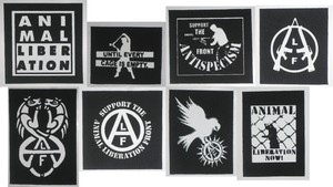 Animal Liberation Front Patch ALF Crass Vegan Vegetarian Rights
