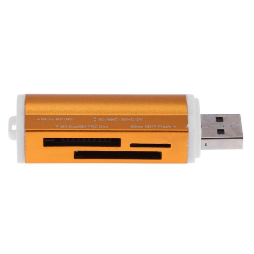 USB2.0 4 in 1 Multi Memory Card Reader for SD/SDHC/Mini SD/MMC/TF Card/MS - Picture 7 of 11
