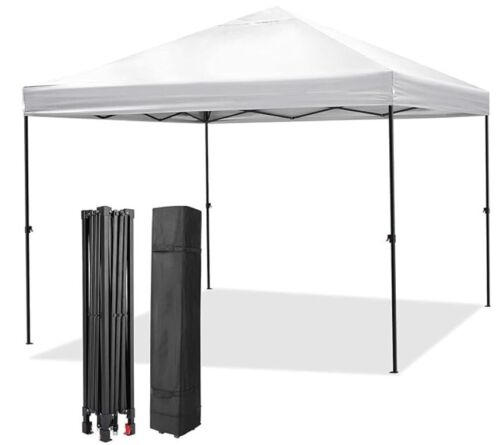 3x3m Garden Pavilion Pop-Up Pavilion Party Tent Stable White (NEW)-