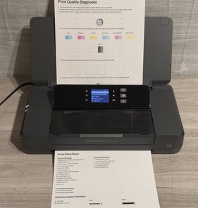 HP OfficeJet 200 Mobile Printer 本体とバッテリー Amazon.com: HP OfficeJet 200 Wireless Mobile Printer - Black
