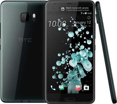 HTC U Ultra Smartphone 5,7 Zoll 64 GB Schwarz Android #3 ''teildefekt'' Backcover