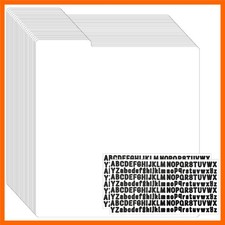 25PCS Vinyl Record Dividers 12 Inches Divider with A-Z Stickers Plastic Vinyl...