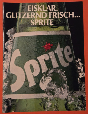14. Sprite Limonade Werbeanzeige Reklame Werbung 1982
