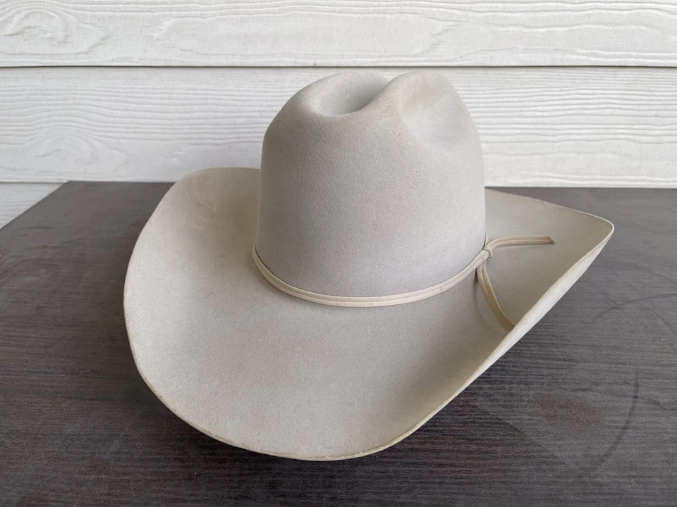 $629 - 20X Sombrero de Vaquero del Oeste Miller Bros 7 1/2 Yellowstone Rodeo Rip Bullrider Foto 4 de 4
